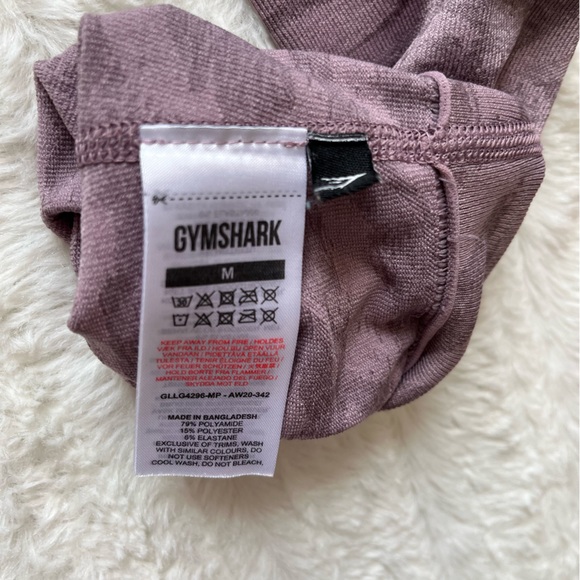 COPY - Gymshark Adapt Animal Seamless Leggings in Purple Mallow Sz M - Picture 2 of 8